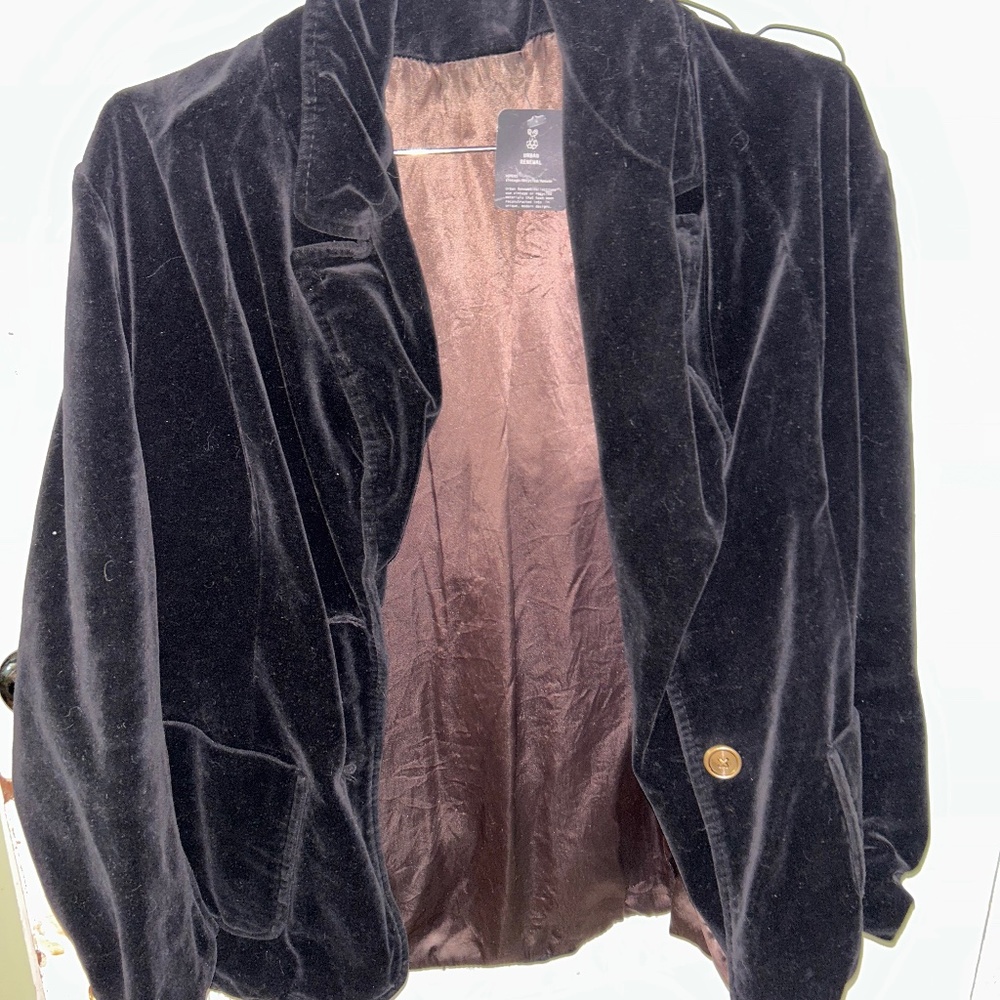 Velvet Blazer